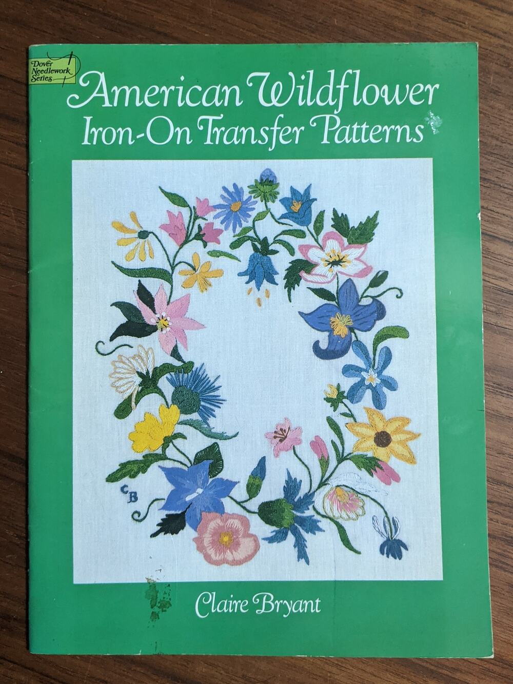 American Wildflower Iron-On Transfer Patterns Book